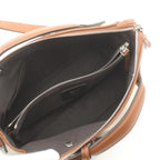 Fendi By The Way Medium Canvas Leather Handbag
