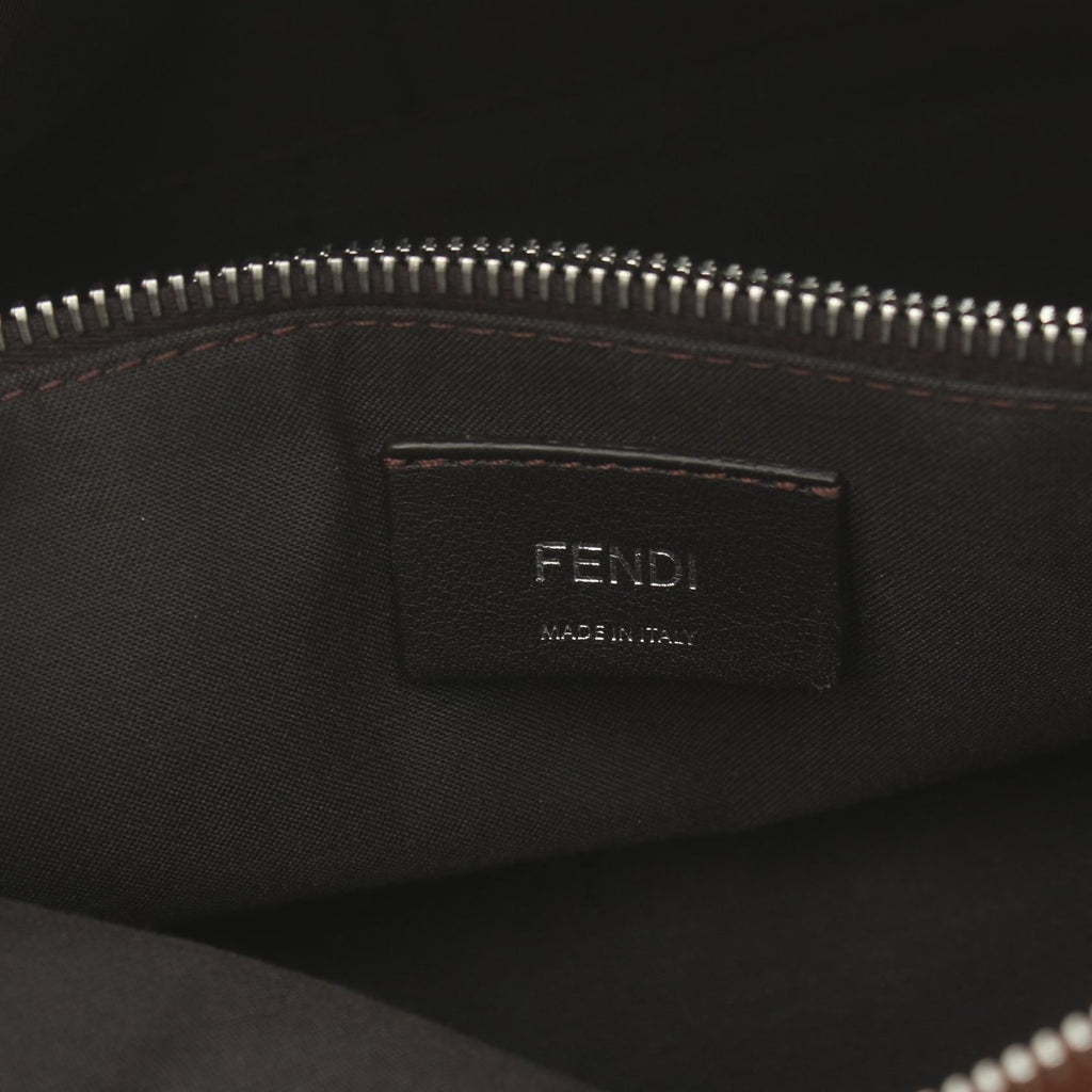 Fendi By The Way Medium Canvas Leather Handbag