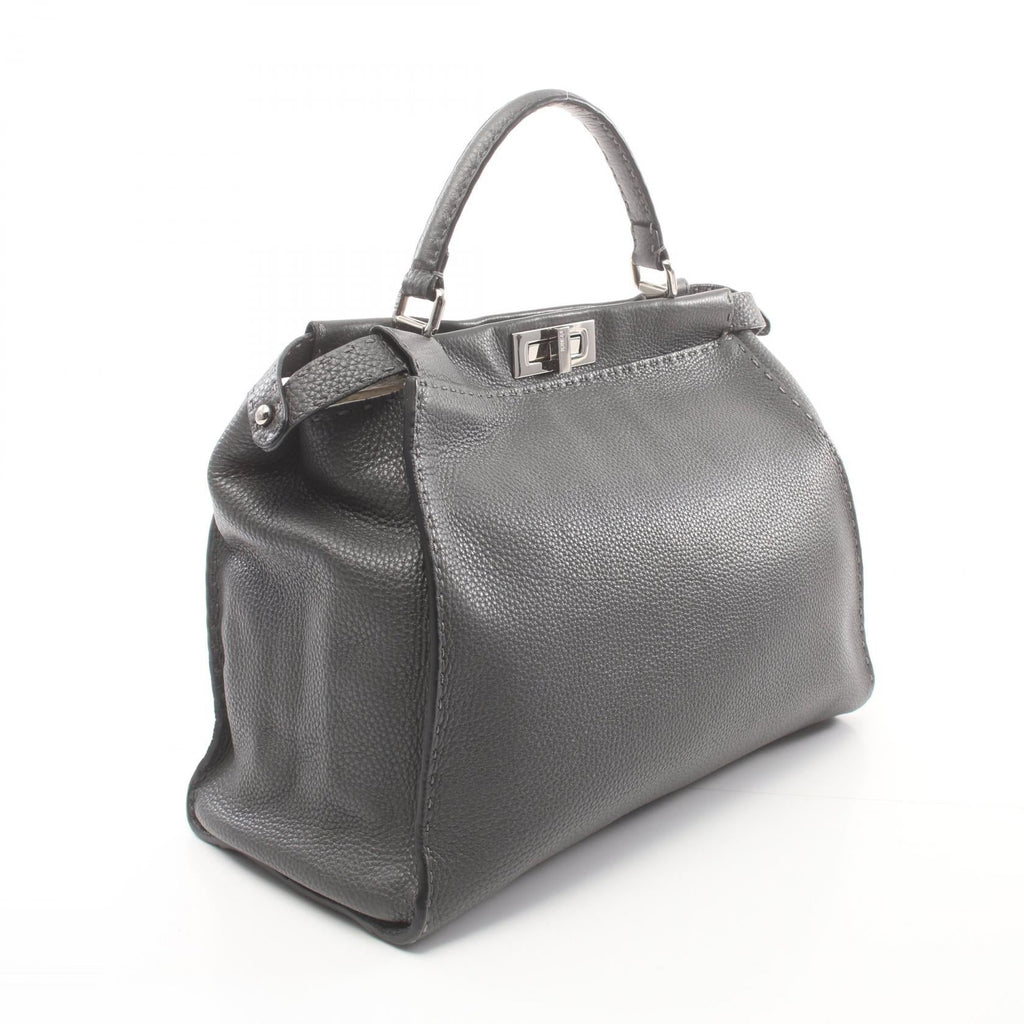 Fendi Peekaboo Large Selleria Leather Handbag