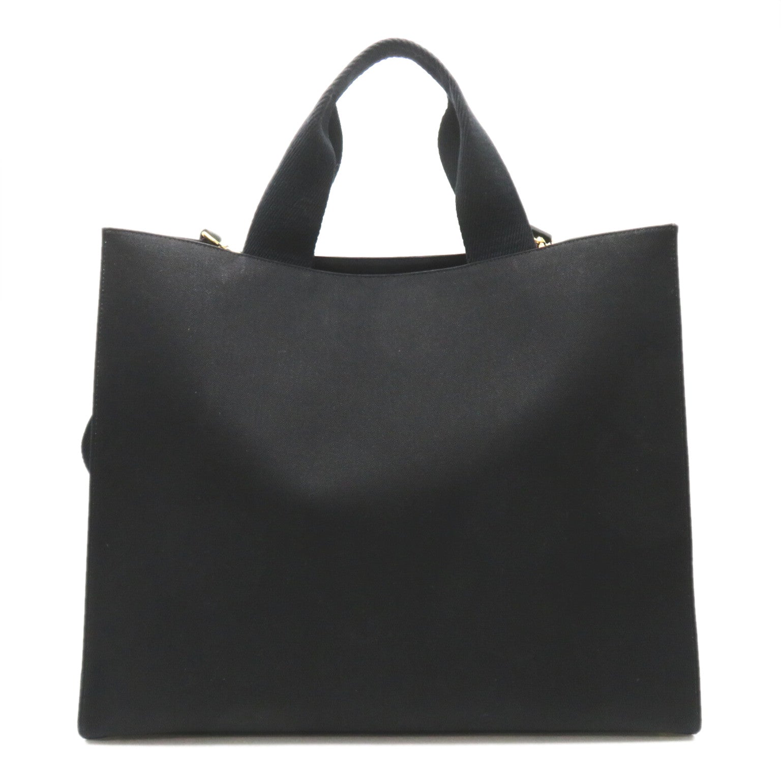 Fendi Canvas 2way Logo Tote Bag