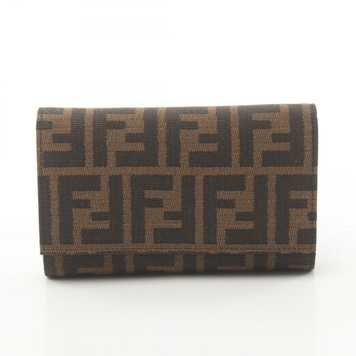 Fendi Zucca Canvas Trifold Wallet 8M0011