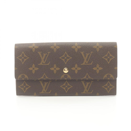 Louis Vuitton Monogram Portefeuille Sarah Canvas Long Wallet M61724 in New Condition