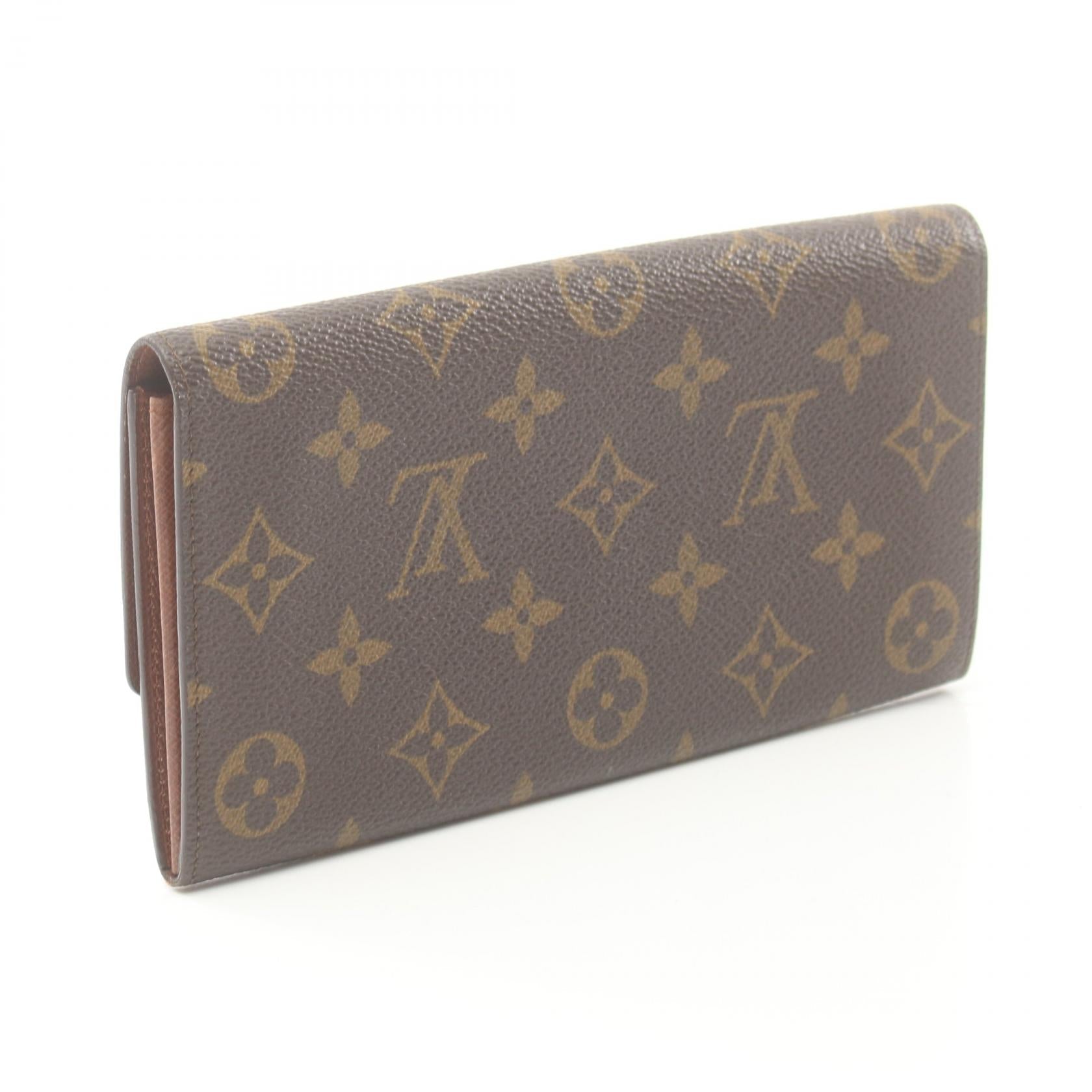 Louis Vuitton Monogram Portefeuille Sarah Canvas Long Wallet M61724 in New Condition