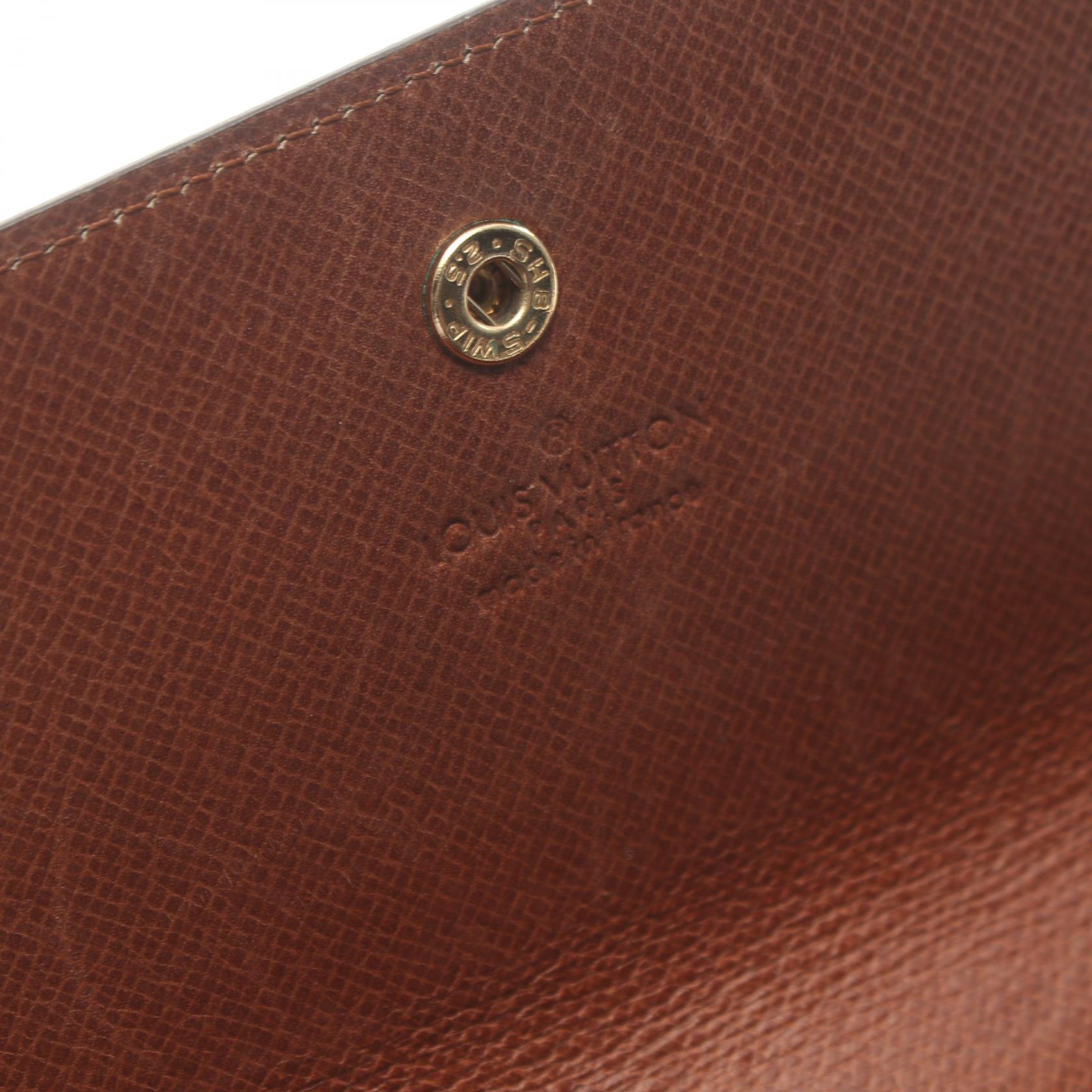 Louis Vuitton Monogram Portefeuille Sarah Canvas Long Wallet M61724 in New Condition