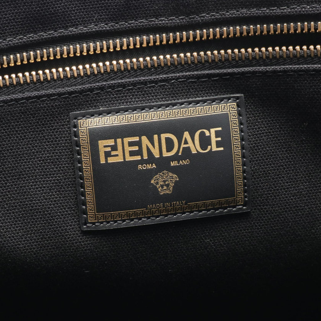 Fendi FENDACE Canvas Tote Bag 7VA558