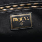 Fendi FENDACE Canvas Tote Bag 7VA558
