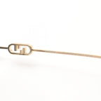Fendi O'Lock Sunglasses Gold/Brown