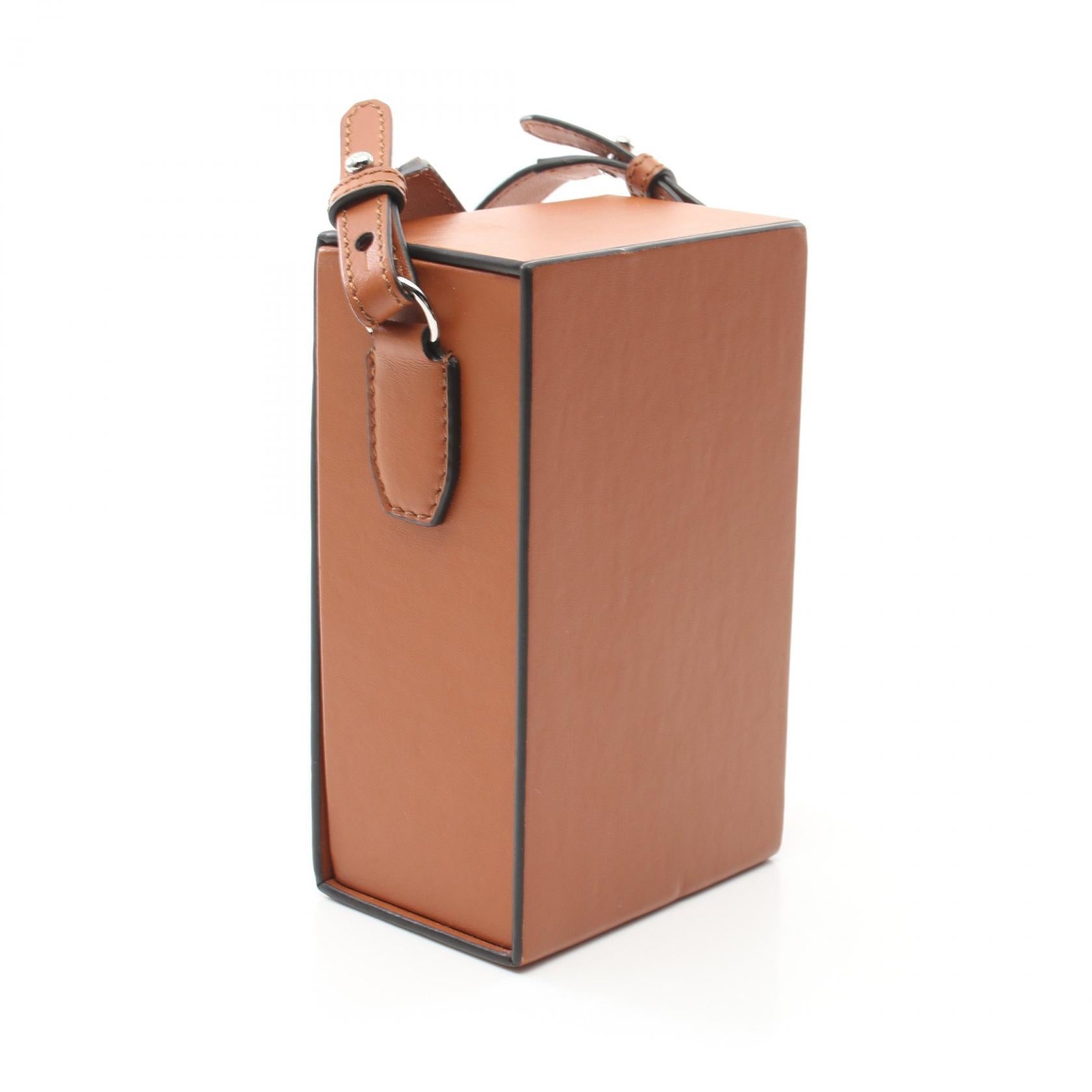 Fendi Leather Box Shoulder Bag 7VA519