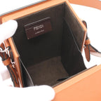Fendi Leather Box Shoulder Bag 7VA519