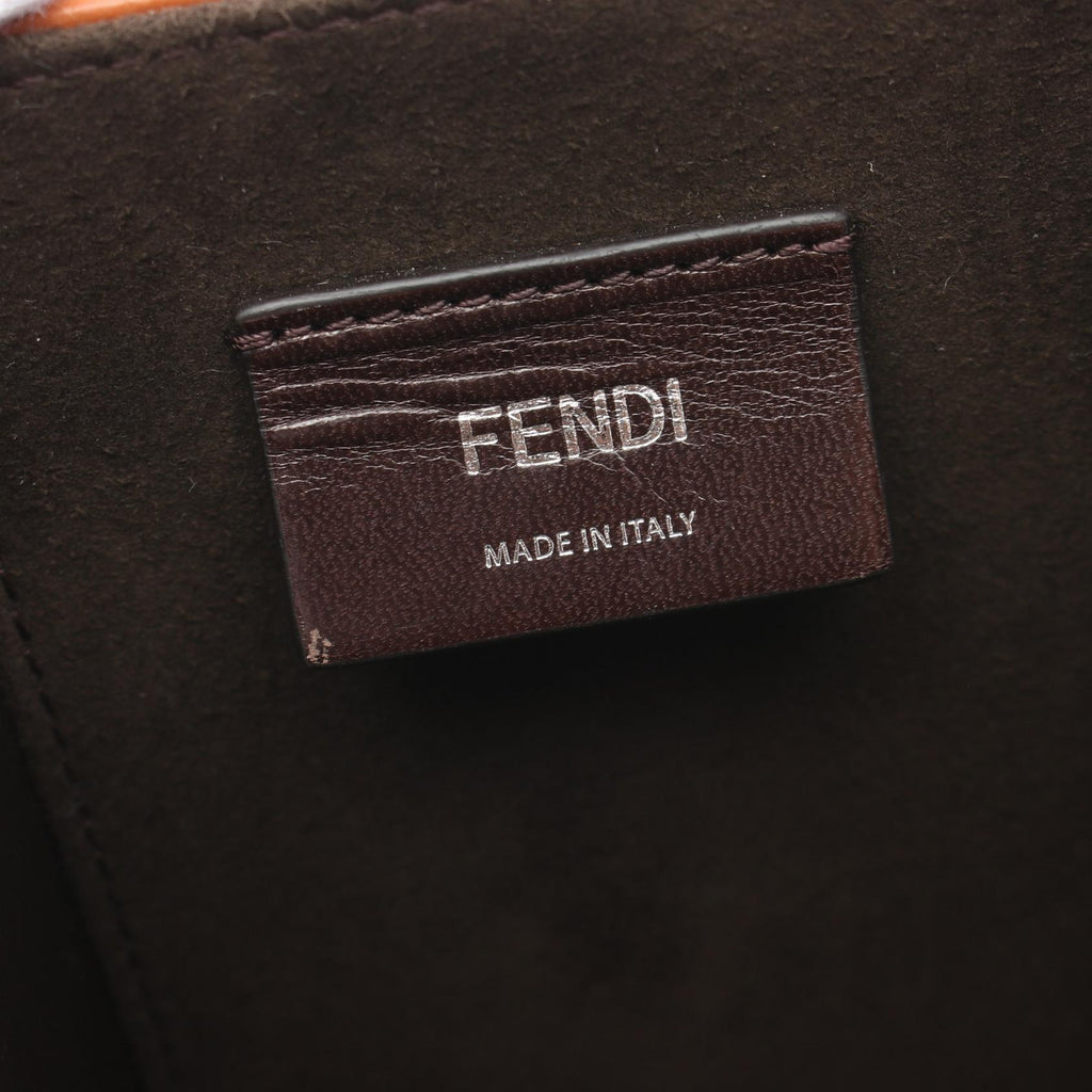 Fendi Leather Box Shoulder Bag 7VA519
