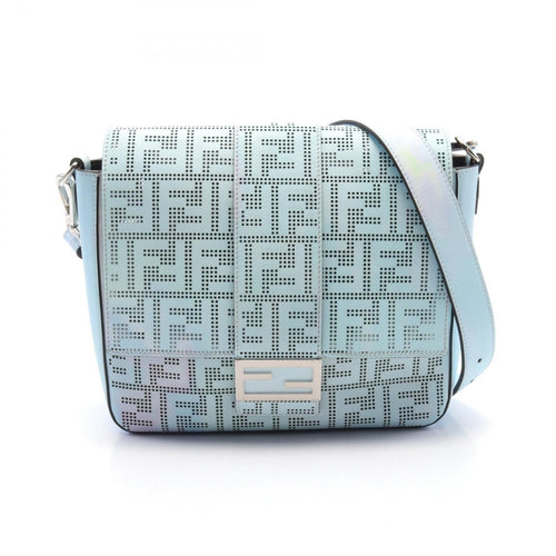 Fendi Leather Baguette Messenger Bag
