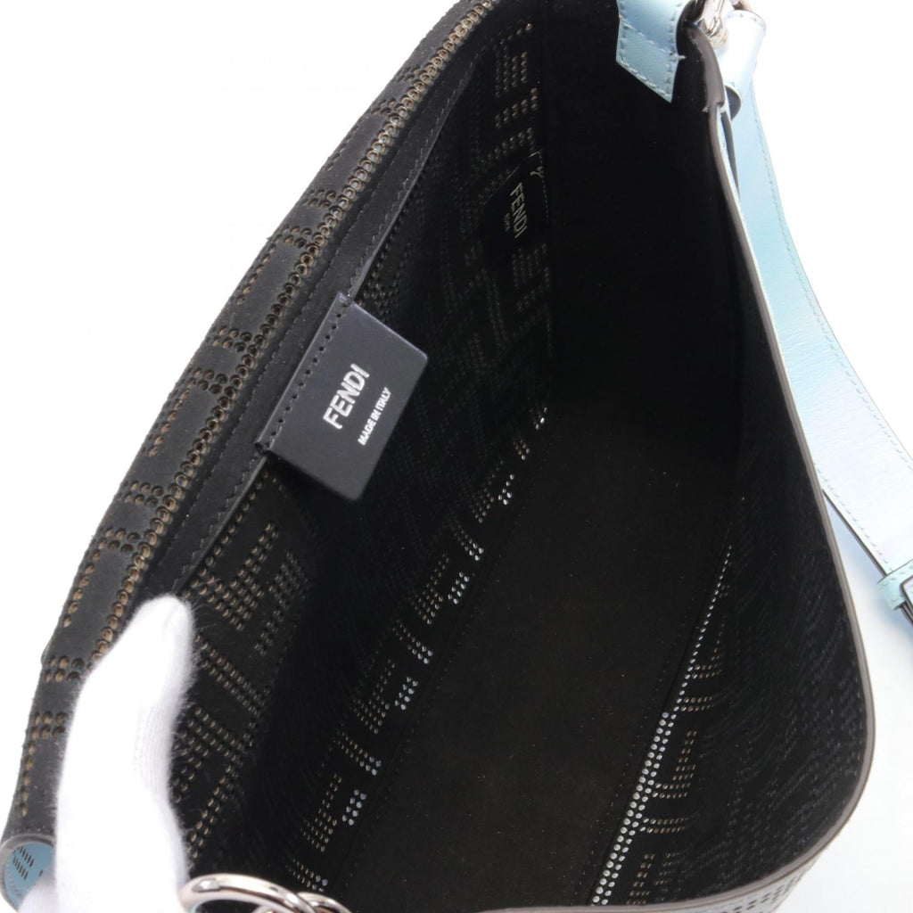 Fendi Leather Baguette Messenger Bag