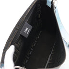 Fendi Leather Baguette Messenger Bag