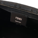 Fendi Leather Baguette Messenger Bag
