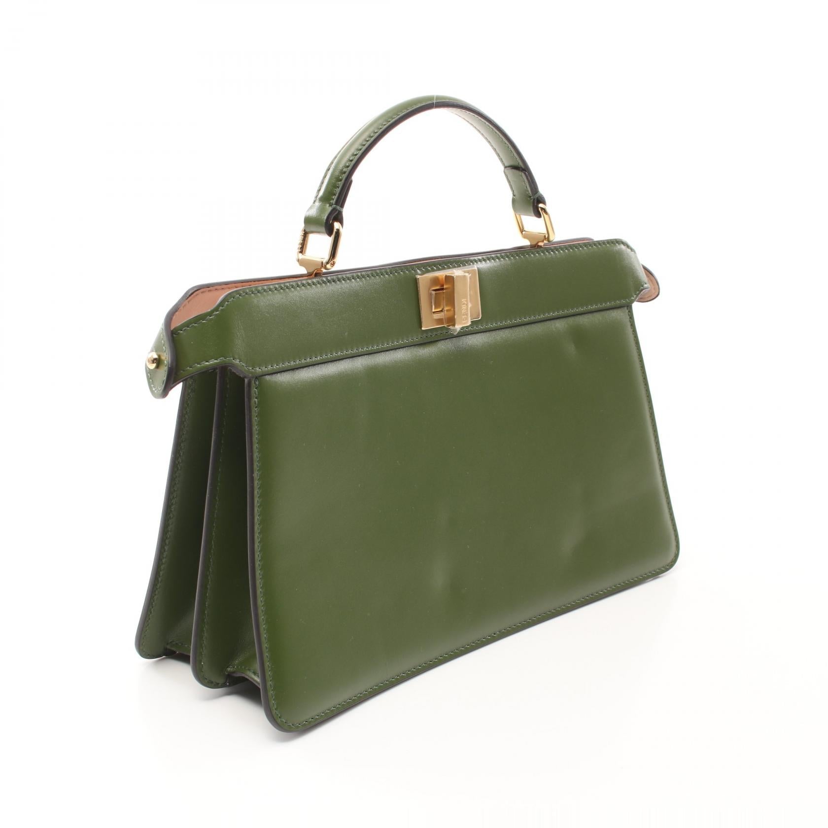 Fendi Peekaboo ISeeU East West Leather Handbag