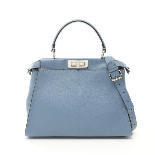 Fendi Peekaboo Regular Leather Handbag 8BN290