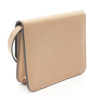 Fendi Leather FF Logo Shoulder Bag 8BT325
