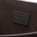 Fendi Leather FF Logo Shoulder Bag 8BT325