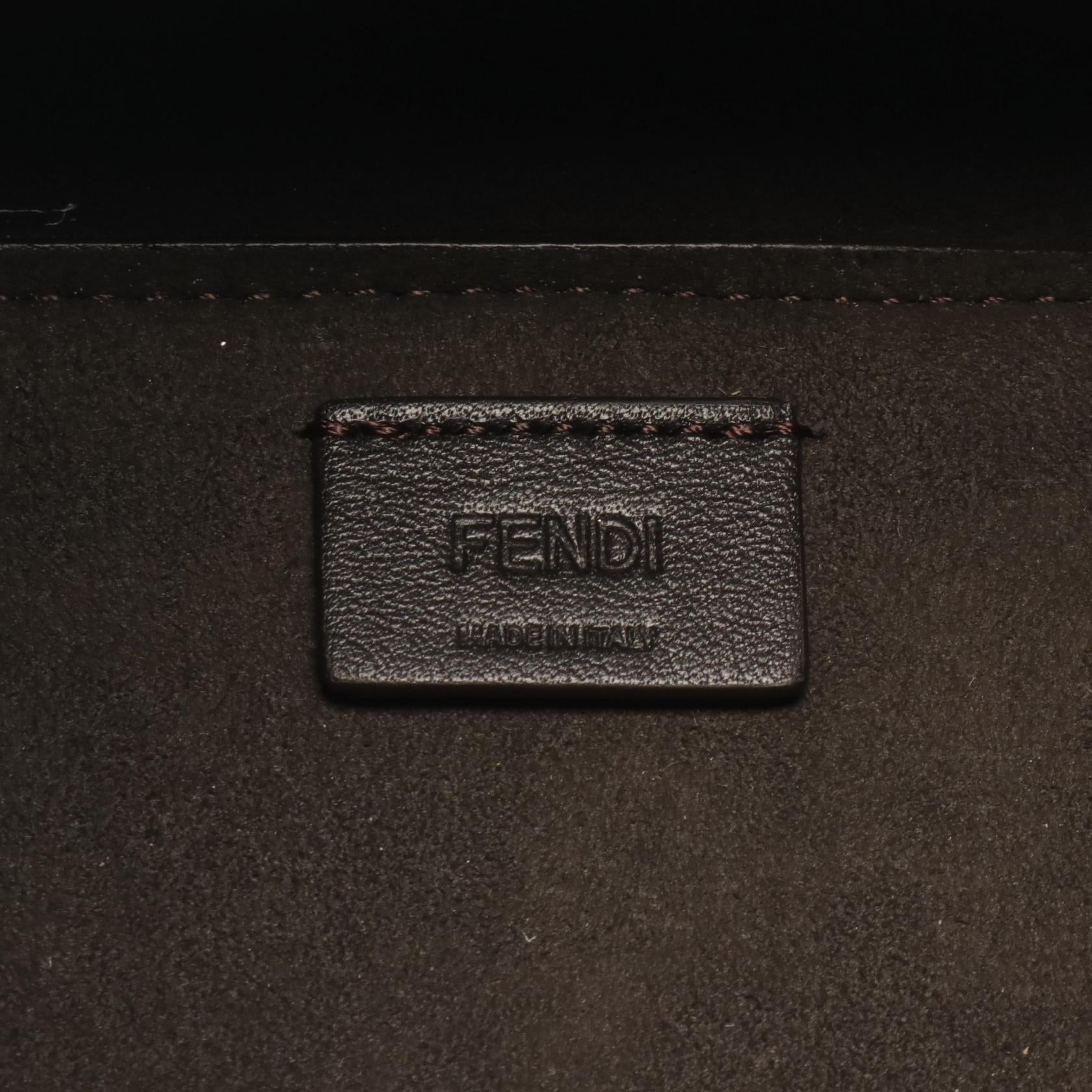 Fendi Origami Mini Leather Shoulder Bag