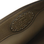 Fendi By The Way Large Leather Handbag Khaki