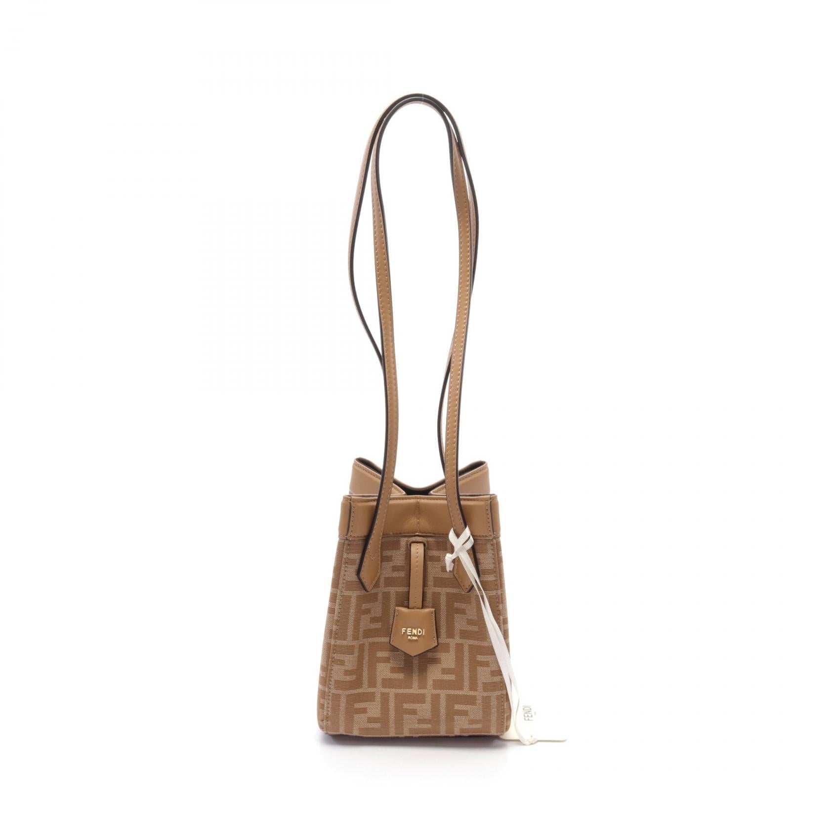 Fendi Origami Mini Zucca Shoulder Bag