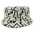 Fendi Cotton Bucket Hat Navy