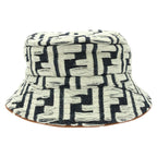 Fendi Cotton Bucket Hat Navy