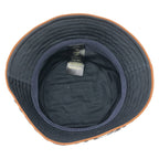 Fendi Cotton Bucket Hat Navy