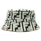Fendi Cotton Bucket Hat Navy