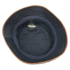 Fendi Cotton Bucket Hat Navy