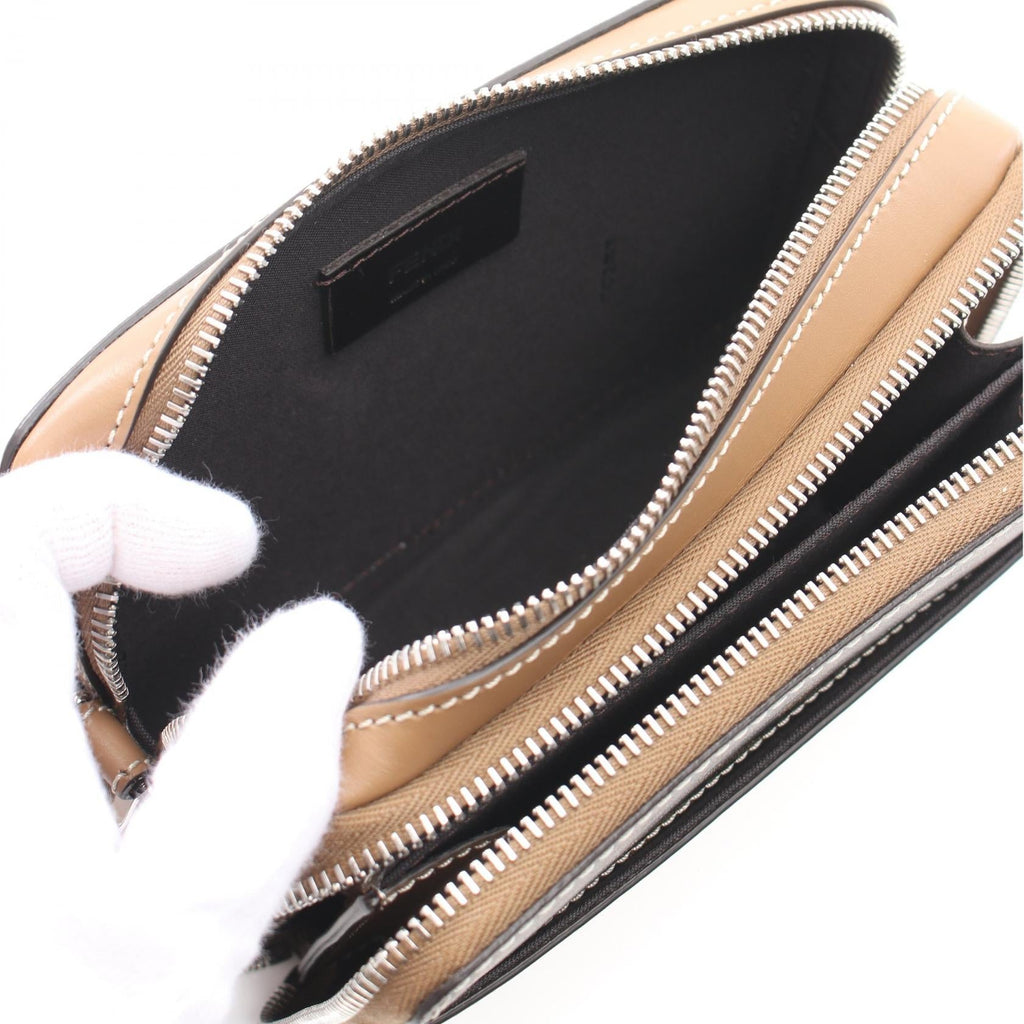 Fendi Leather Squared FF Shoulder Bag 7M0357F1HRM