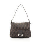 Fendi Mamma Baguette Zucca Shoulder Bag