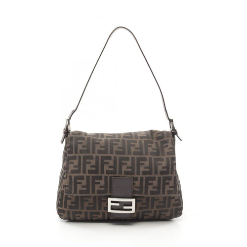 Fendi Mamma Baguette Zucca Shoulder Bag
