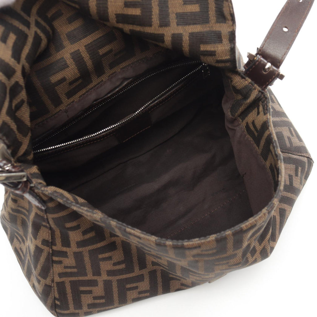Fendi Mamma Baguette Zucca Shoulder Bag