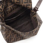 Fendi Mamma Baguette Zucca Shoulder Bag