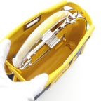 Fendi Mini Peekaboo Iconic Denim Leather Handbag