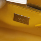 Fendi Mini Peekaboo Iconic Denim Leather Handbag
