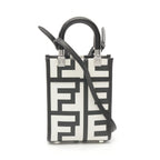 Fendi Sunshine Shopper Mini Leather Handbag 8BS051