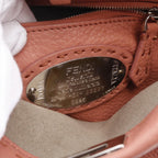 Fendi Mini Peekaboo Leather Handbag 8BN244