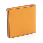 Fendi Leather Bifold Wallet Orange