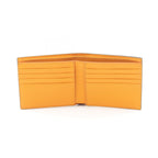 Fendi Leather Bifold Wallet Orange