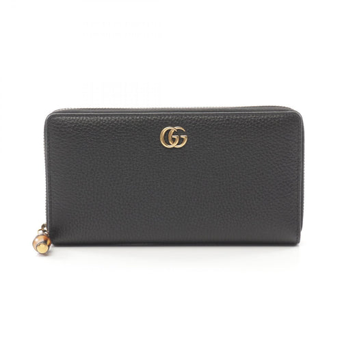 Gucci Leather Bamboo Long Wallet 739499AABXM1000