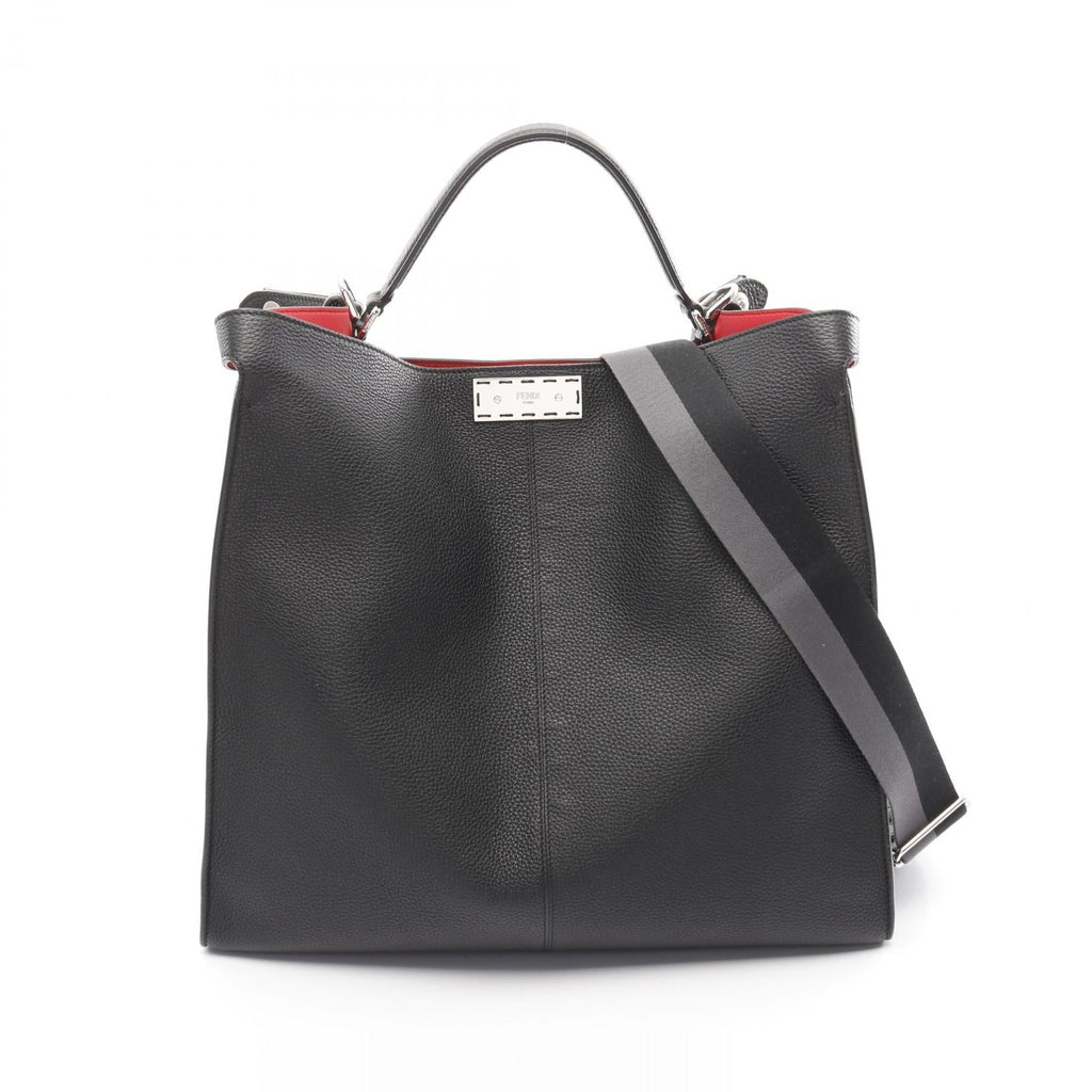 Fendi Peekaboo X-Lite Leather Shoulder Bag