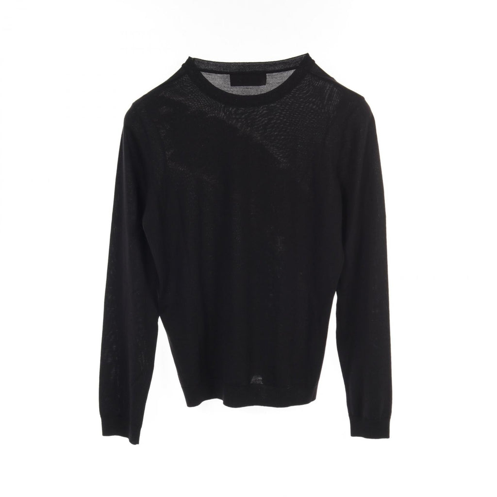 Fendi Zucca Wool Knit Top Black/Brown