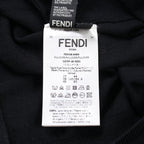 Fendi Zucca Wool Knit Top Black/Brown