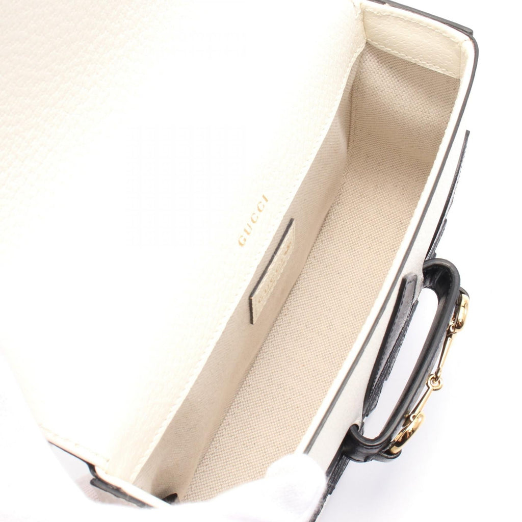 Gucci GUCCI × adidas Horsebit 1955 Leather Shoulder Bag