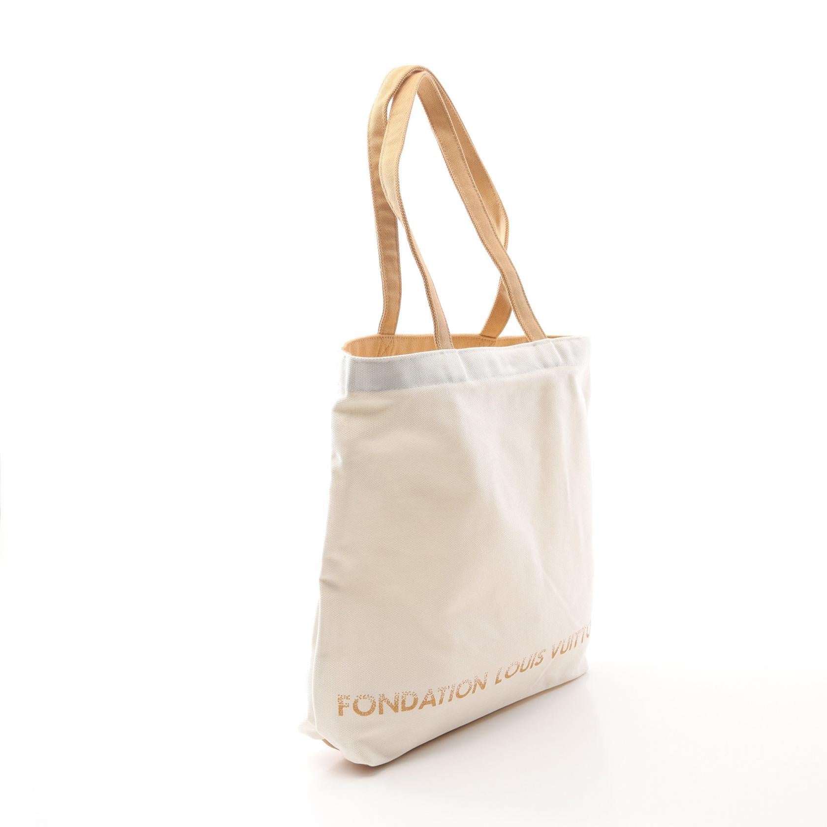 Louis Vuitton Fondation Canvas Tote Bag