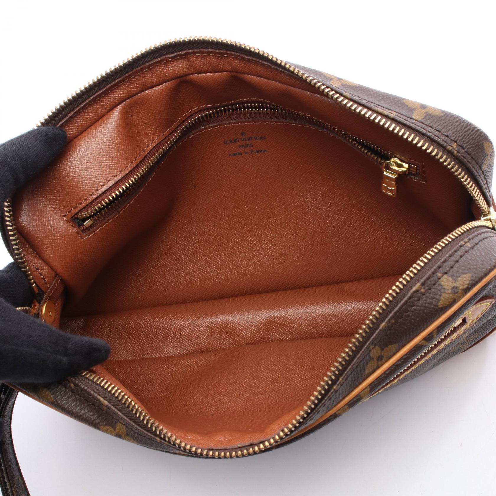 Louis Vuitton Marly Dragonne PM Monogram Clutch Bag