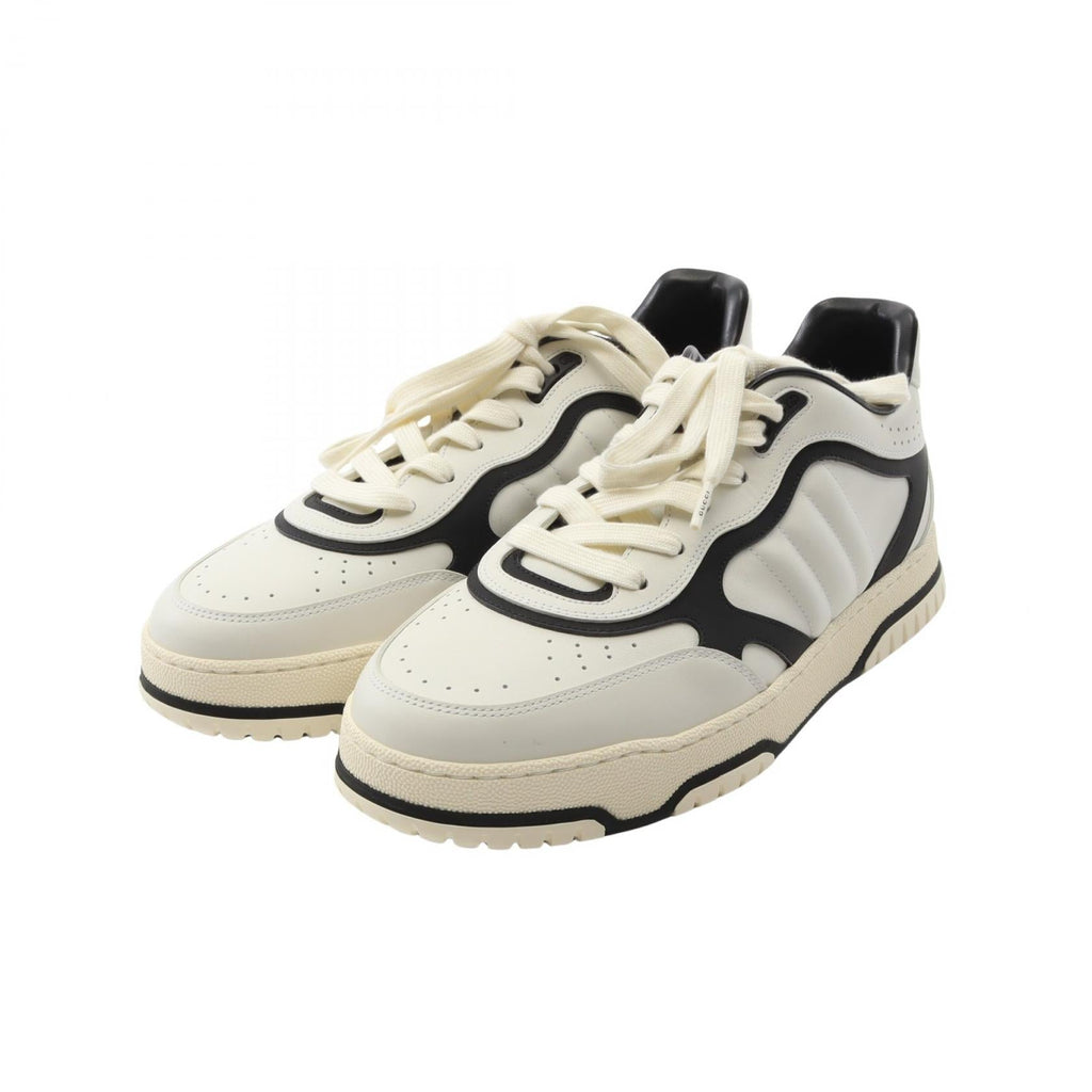 Gucci Re-Web Leather Fabric Sneakers