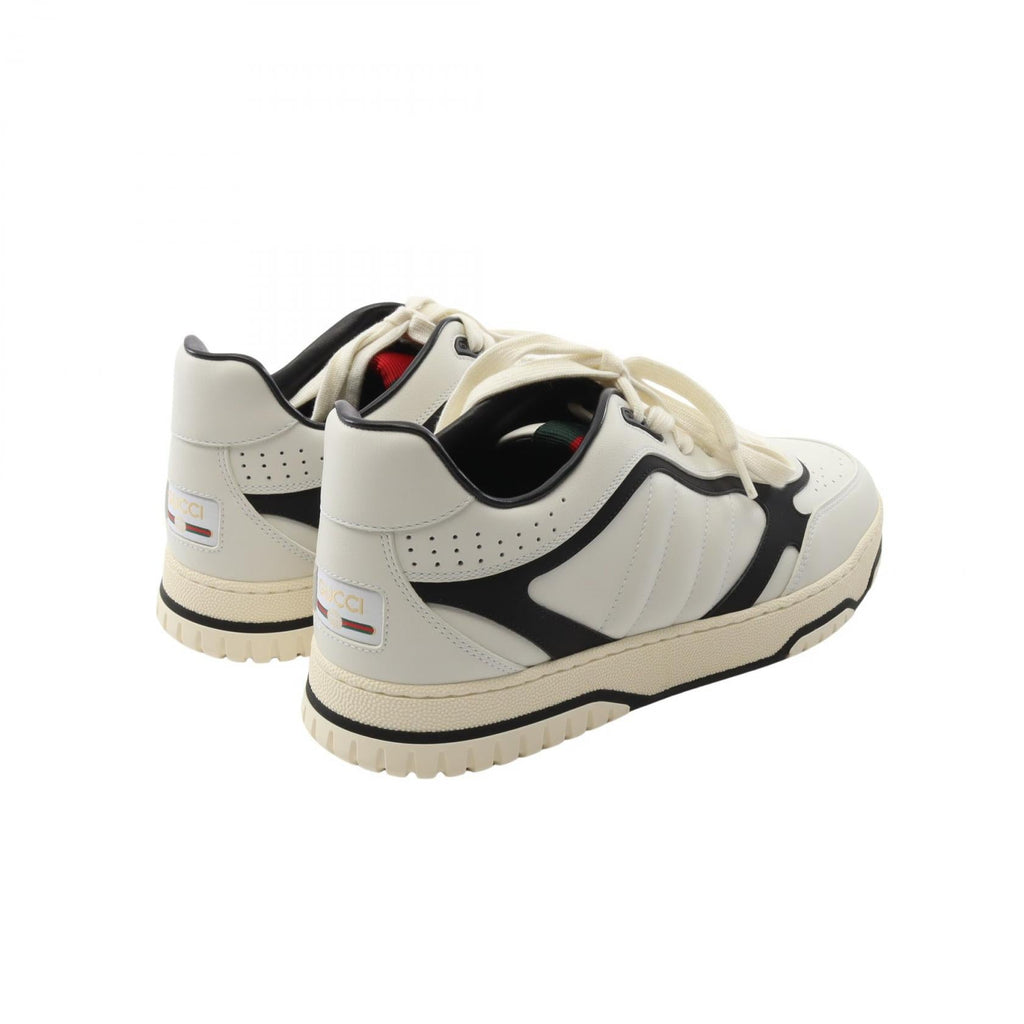 Gucci Re-Web Leather Fabric Sneakers